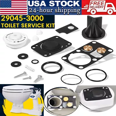 For Jabsco 29045-3000 Marine Manual Toilet Kit Fit 29090 &29120-3 (2008 To 2023) • $66.90