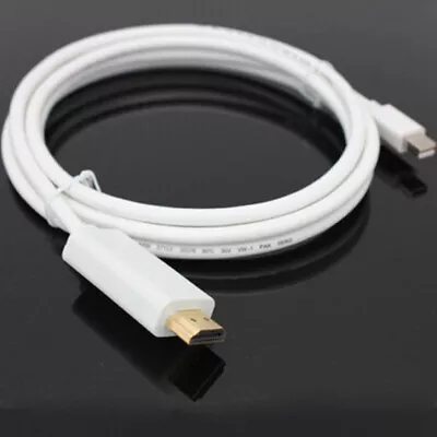 Mini DisplayPort Thunderbolt To HDMI TV Adapter Cable For MacBook Pro 1.8M 6Ft • $6.58