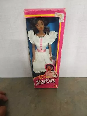 1984 Mattel My First Barbie Doll African American #9858 • $20