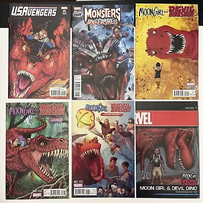 Moon Girl & Devil Dinosaur Variant Lot Monsters Unleashed 4 2 8 7 1:25 +more! • $100