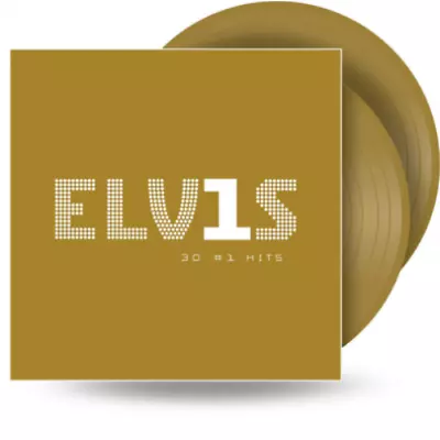 ELVIS PRESLEY - 30 #1 HITS - 2 LP Gold VINYL NEW ALBUM • $69.99