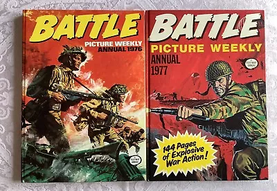 Battle / Victor / Valiant / Warlord Annuals X 6 Hardcover.  • £5