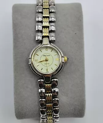 Vintage NIB Oleg Cassini Quartz Stainless Steel Wrist Watch For Women • $22.99