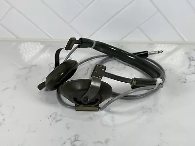 HEADSET H-113/U MILITARY AUDIOSEARS P/N 1413 USAF/Army Vietnam War Used • $24.99