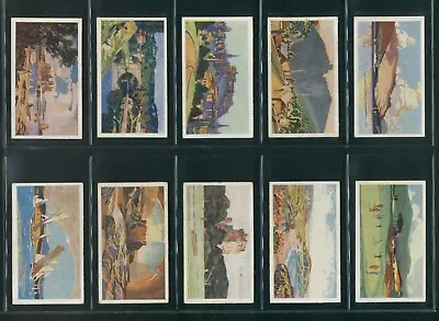 Pattreiouex RAILWAY POSTERS BY FAMOUS ARTISTS 1930 Part Set X 36 Different Cards • £120