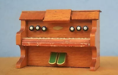  Miniature Dollhouse Wood Music Instrument Piano Organ Furniture • $25