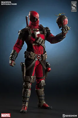Sideshow Marvel Deadpool Sixth Scale Figure Exclusive W/Headpool - Zombie • $423.48