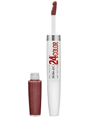 Maybelline SuperStay 24 2-Step Liquid Lipstick 345 Espresso Edge • $6.99