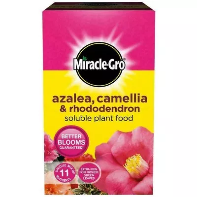 Miracle-Gro Azalea Camellia & Rhododendron Soluble Ericaceous Plant Food - 500g • £6.77