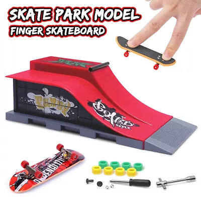 £11.90 • Buy Skate Park Ramp Kit Tech Deck Mini Fingerboard Finger Board Ultimate Park Gifts