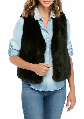NEW MICHAEL Michael Kors Women's Faux Fur Vest Size M  • $40