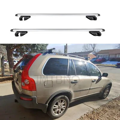 Top Roof Rack Cross Bar Luggage Cargo Carrier Rail Bars For Volvo XC90 2003-2022 • $139.45