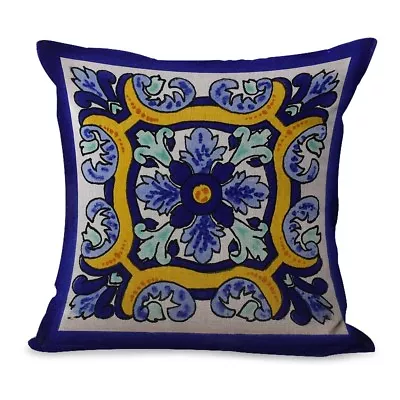 Throw Pillows Covers For Sofa Mexican Spanish Talavera Cushion Cover • $14.89