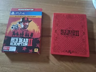 Red Dead Redemption 2 Steelbook PS4 PlayStation 4 • $30