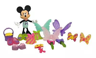 MINNIE MOUSE Bow-tique Lot Snap N Style Dress Doll Accessories Butterfly Wings • $10.77