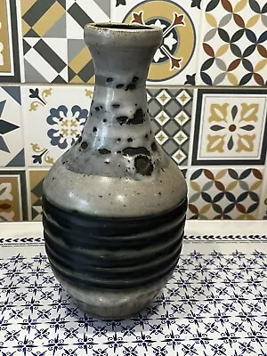 £24.95 • Buy Vintage Raku? Unusual Studio Pottery Bottle Vase Signed Heavy Rare