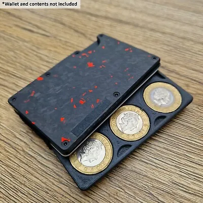 Pound Coin Holder For Slim Minimalist Wallet (Ridge Compatible). Gift • £7.30