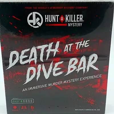 Hunt A Killer : Death At The Dive Bar Murder Mystery Game New Factory Sealed  • $18.99