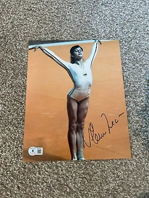 NADIA COMANECI Signed Autographed 8x10 Photo 1976 OLYMPICS 10 BAS BECKETT • $85
