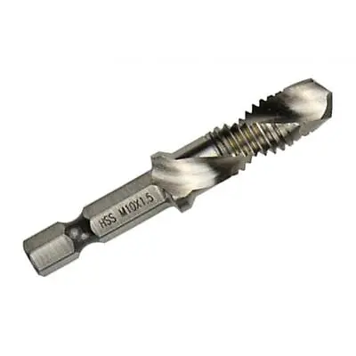 £4.78 • Buy Hand Tap Drill Bits M3 M4 M5 M6 M8 M10 Metalworking Tools M10x1.5mm Silver