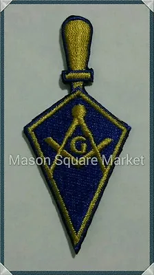 Freemason Masonic Trowel Iron On Patch  • $8.99