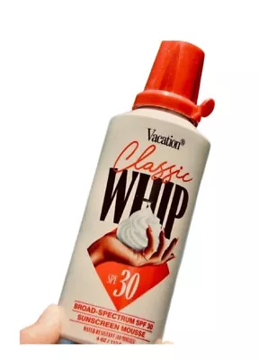 Vacation Classic Whip Sunscreen Mousse Broad Spectrum Vegan Eco-friendly SPF 30 • $31.49