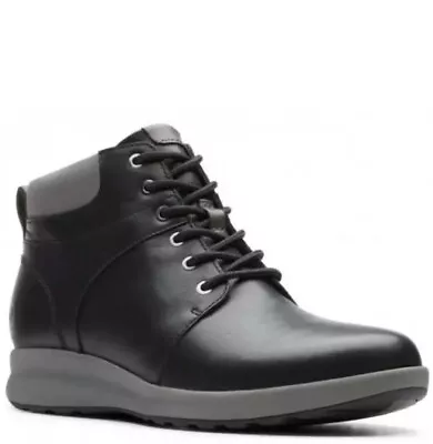 £54.99 • Buy CLARKS Unstructured Un Adorn Walk Ladies Lace Up Ankle Boots UK Size 9 E WIDE