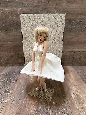 Franklin Mint Heirloom Dolls Marilyn Monroe The Seven Year Itch Boxed 1991 • £179.99