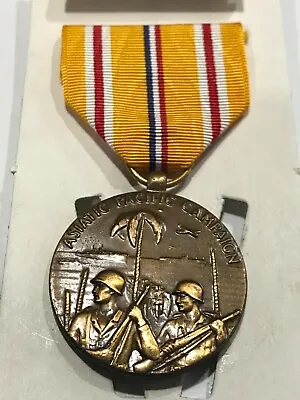Asiatic–Pacific Campaign Medal & Ribbon Set  Was Sealed In Plastic • $20