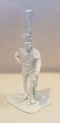 80mm Undercoated Unbranded Metal Figure . Napoleonic. POLISH LANCER OFFICER.  • £19.99