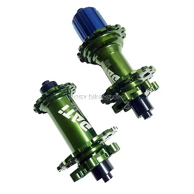 M5 32 32H DATI Disc Hub Set MTB BIKE GREEN * ENDURO * Circus Monkey • $157.49