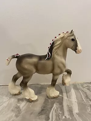 £25 • Buy Breyer Classic Shire Horse Light Grey 