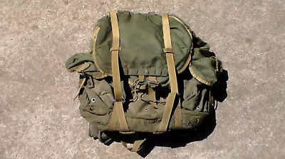 US Military Vietnam War Style Desert Storm To Iraq War Alice Pack Backpack USED • $60