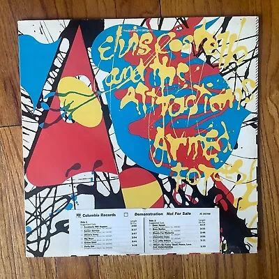 ELVIS COSTELLO  Armed Forces  White Label PROMO LP 1978 / Punk New Wave • $13.99