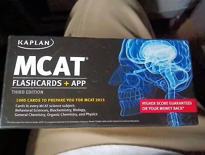 Kaplan MCAT Flashcards 3rd Edition • $9.99