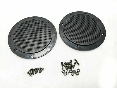 Speaker Rings Adapter With Grill Double DIN Inner Batwing Fairing Street Glide • $159