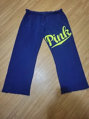 $34.99 • Buy Victoria's Secret PINK Boyfriend Style Sweatpants Size Large
