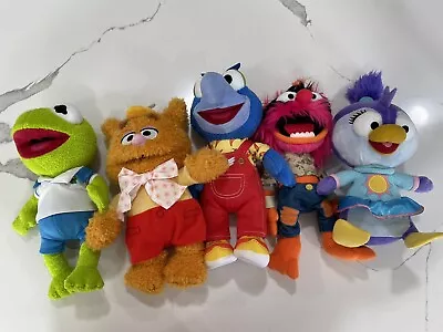 Disney Store Muppet Babies Plush Toy Lot Of 5 Fozzie Gonzo Kermit • $49.99