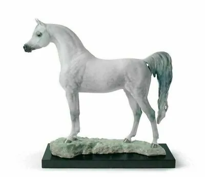 Lladro 01008343 Arabian Pure-Bred Horse - Limited Edition Unopened  • $2800
