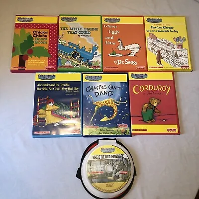 Read With Me DVD's Scholastic Fisher-Price Lot Of 8 Children's DVD's • $20