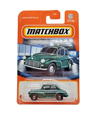 2024 Matchbox Morris Minor Saloon #57 British Racing Green • $3.90