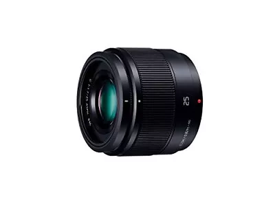 Panasonic Monofocal Lens Micro Four Thirds For LUMIX G 25mm / F1.7 ASPH. Black • £140.18