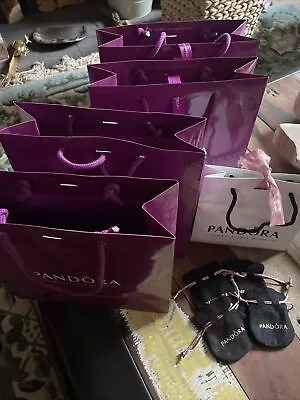Pandora Gift Bags And Velvet Pouches  • £2