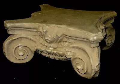 $49.99 • Buy 8  Greek Roman Ionic Capital Scamozzi Ionian Riser Column Antique Finish