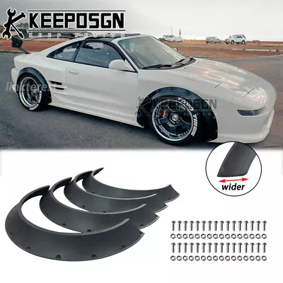 Fender Flares Wheel Wide Body Kit Parts Accessories For Toyota MR2 Spyder Matte • $99.11