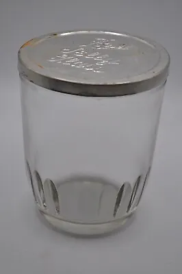 $16 • Buy VINTAGE Ball Jelly Glass 4 Oz Canning Jar With Tin Metal Lid