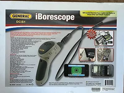 General Tools Waterproof Videoscope Inspection System - Wifi Video - Video Cap • $49.99
