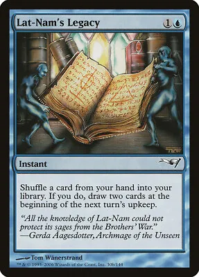 Lat-Nam's Legacy Coldsnap Theme Decks NM Blue Special MAGIC MTG CARD ABUGames • $1.99