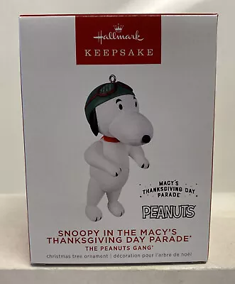 2022 Hallmark Keepsake Snoopy In The Macy's Thanksgiving Day Parade Ornament NIB • $16.95