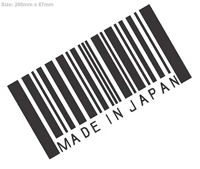 MADE IN JAPAN Car Sticker Decal Vinyl For JDM Toyota Honda Mazda Nissan Mazda • $6.75
